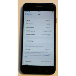 Apple iPhone 8 64GB Spacegrau 4,7 Zoll Retina MQ6G2ZD/A iOS A1905
